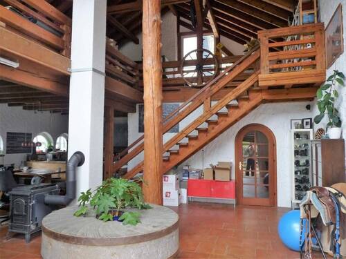 01 Galerie, Loft.JPG - IMMOBILIEN LONNY** Historisches Anwesen mit Pferdehaltung