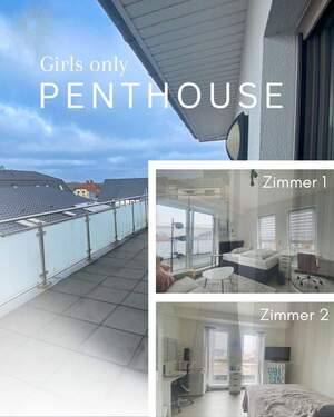 WG PENTHOUSE - PENTHOUSE ALS WG?- 2 freie Zimmer über den Dächern von Vechta!