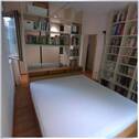 Schlafzimmer mit abgetrenntem Arbeitszimmer - 