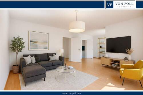 Titelbild Visualisierung - Charmantes Reihenendhaus in ruhiger Lage mit großem Garten