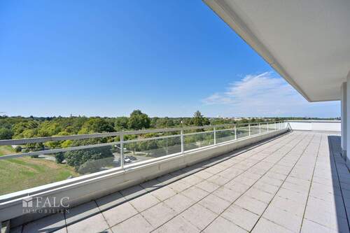 Terrasse West Blick Nord - 