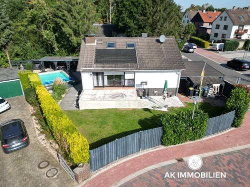 Terrasse - 7 Zimmer Einfamilienhaus in Rodenberg