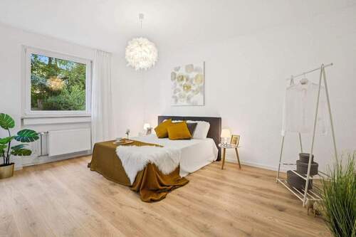 Schlafzimmer - Bezugsfertige und barrierearme 4-Zimmer Wohnung, SB-Eschberg - provisionsfrei vom Eigentümer