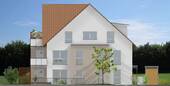 Ostansicht - 4 Zimmer Etagenwohnung in Feucht
