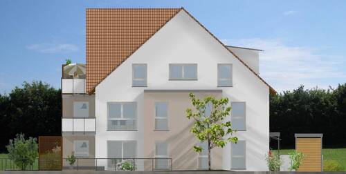 Ostansicht - 4 Zimmer Etagenwohnung in Feucht