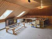 Hobbyraum im Dachgeschoss - 