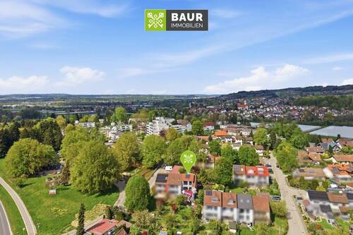 Luftbild (3)_bearb - Reihenendhaus mit 162,00 m&sup2; in Meckenbeuren / Hegenberg zum Kaufen
