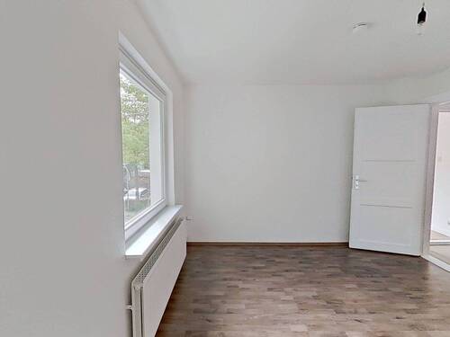 Ansicht II: Schlafzimmer I - Etagenwohnung mit 53,70 m&sup2; in Nordenham zur Miete