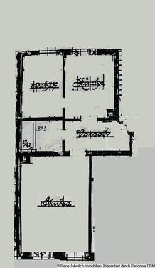 Grundriss - Charmante 2-Raum-Wohnung mit Einbauküche und praktischem Grundriss