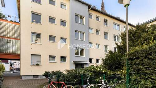Außenansicht 3 - 3 Zimmer Etagenwohnung zum Kaufen in Frankfurt am Main