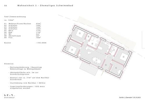 6. Seite Umbaupläne - 