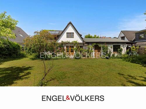 Titel mit Logo - Zuhause ankommen - mit Garten, Charme und viel Platz