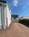 Überdachte LKW-Ladezone - 