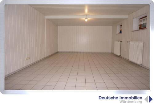 Hobbyraum mit Duschanschlüssen - 