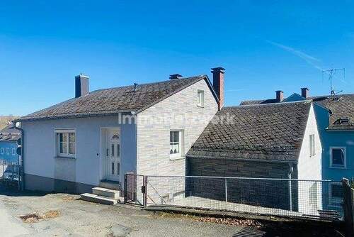 Rückseite Gebäude Eingang Anbau - 7 Zimmer Mehrfamilienhaus, Wohnhaus in Oberkotzau