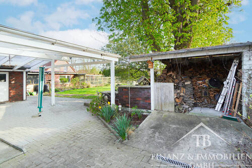 Holzschuppen - 7 Zimmer Einfamilienhaus in Nenndorf