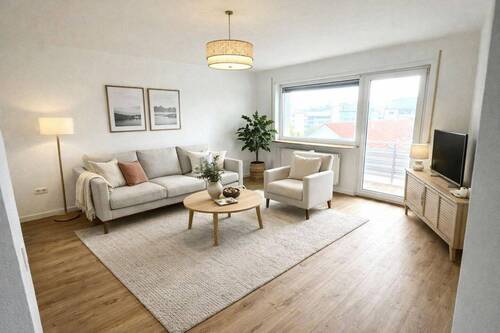 Wohnbeispiel Wohnzimmer - 5 Zimmer Etagenwohnung in Kaiserslautern