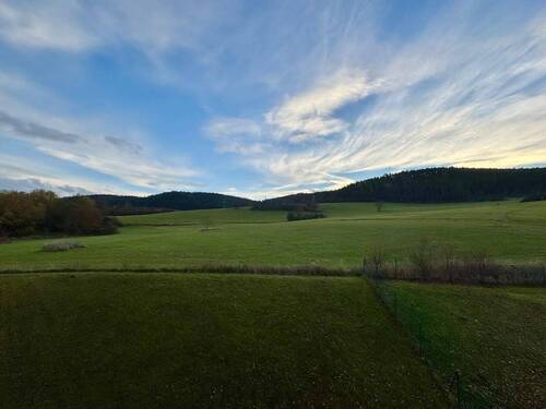 Ausblick vom Balkon - 