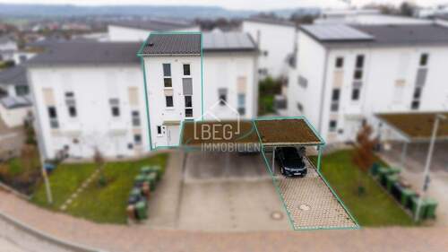 Drohne 1 - 5 Zimmer Reihenmittelhaus in Öhringen