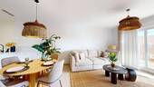 Wohnzimmer - Terrassenwohnung mit 90,00 m&sup2; in Guardamar del Segura zum Kaufen