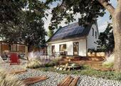 1 - Flair-110-Gartensicht.jpg - 5 Zimmer Einfamilienhaus zum Kaufen in Wallstawe