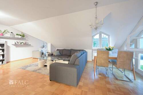 Wohnbereich - Etagenwohnung mit 65,80 m&sup2; in Neubiberg zum Kaufen