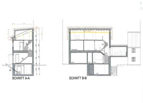Schnitt A-A und B-B - 