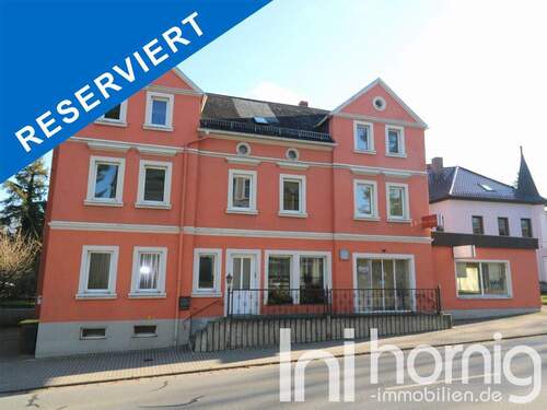 Ansicht Straße - Gepflegtes Wohn-u. Geschäftshaus - Großpostwitz an der B96