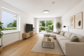 Modernisierungs- und Einrichtungsbeispiel - Terrassenwohnung mit 102,40 m&sup2; in Nürnberg zum Kaufen