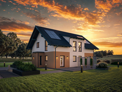 WHITE&BLACK 190 - Perfekte Harmonie: Haus, Grundstück & Finanzierung aus einer Hand.