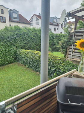 Blick in Garten - 