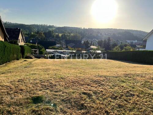 Ausblick vom Grundstück - 