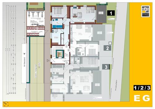 01 Eg Whg. 1.jpg - Etagenwohnung mit 84,10 m² in Nürnberg zum Kaufen