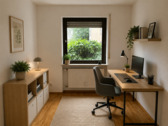 Arbeitszimmer - virtually staged - 
