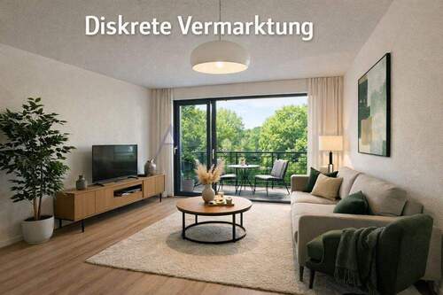 diskrete Vermarktung - Bezugsfrei & sonnig - Ihr neues Zuhause mit Traumterrasse