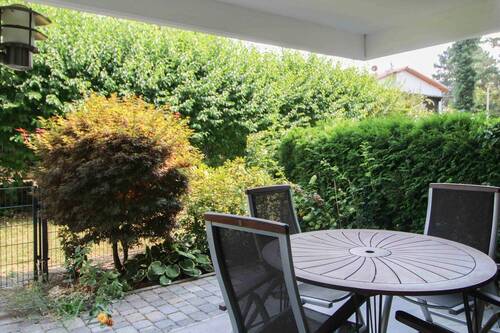 Terassenbereich - 3 Zimmer Etagenwohnung in Seeheim-Jugenheim