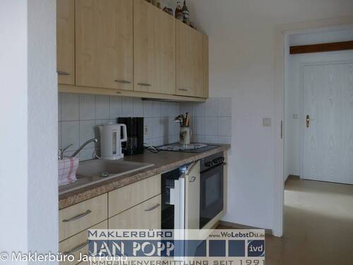 Küchenzeile im Dachgeschoss - 