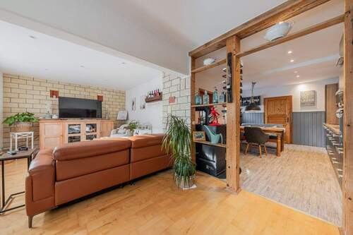 Blick in die Küche - 