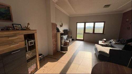 EG-Wohnzimmer mit Kamin - 