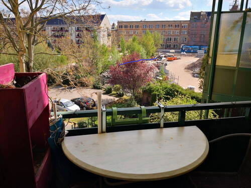 Blick vom Balkon - 