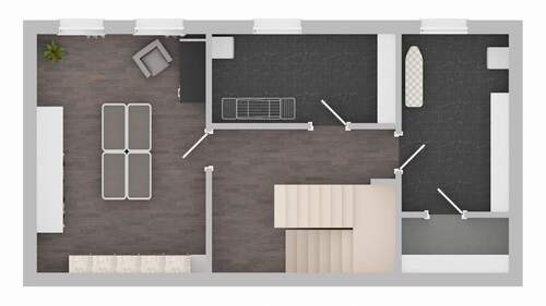 Untergeschoß mit Ankleideraum - 