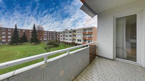 Balkon - 3 Zimmer Etagenwohnung zum Kaufen in Hamm