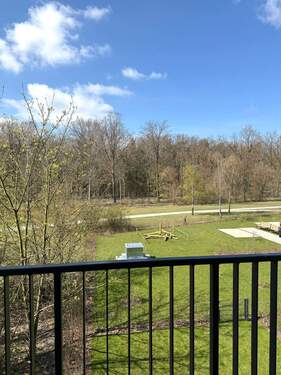 baldiger Blick vom Balkon.jpg - 3 Zimmer Terrassenwohnung zum Kaufen in Berlin