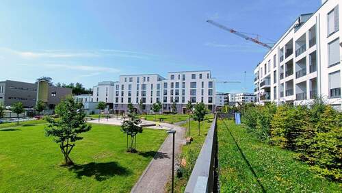 Außenansicht - Campus Wohnen - Am guten Hirten - Neubau - Erstbezug - Niedrigenergiehaus