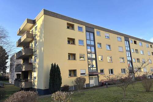Ansicht - Freie 2-Zimmer-Wohnung mit Balkon und Stellplatz in ruhiger Lage!
