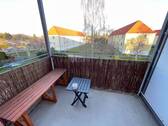 Balkon (Beispiel der Nachbarwohnung) - 3 Raum WE mit Balkon im familienfreundlichen Stadtteil - Übernahme der Küche möglich