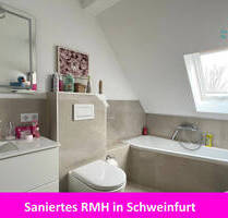 Kleines modernes Reihenmittelhaus mit Liebe zum Detail - Schweinfurt
