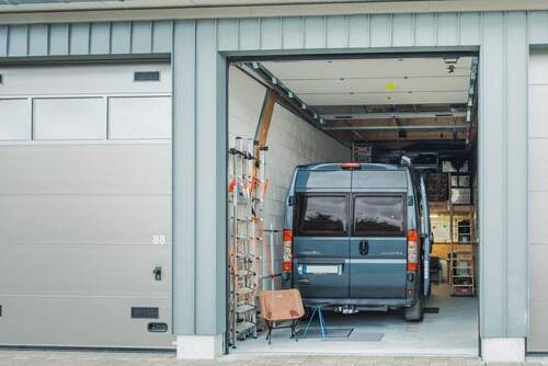 Bild 1 - XXL Garage mit Grundstück, Garagenpark, Halle, Wohnmobil, Auto, Motorrad, Wohnwagen, Neubau Camper