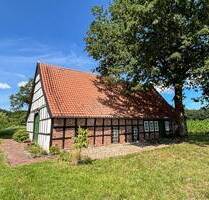 Ruhe und Idylle! Fachwerk-Kotten mit Potenzial und Charme in Hopsten-Schale