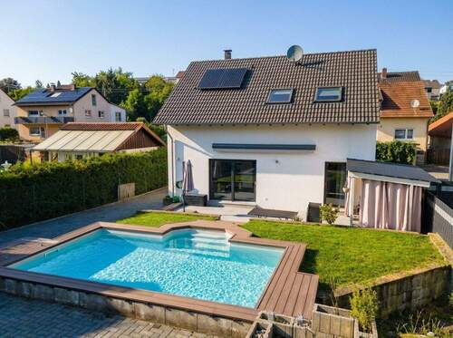 Ansicht Haus von Garten - 